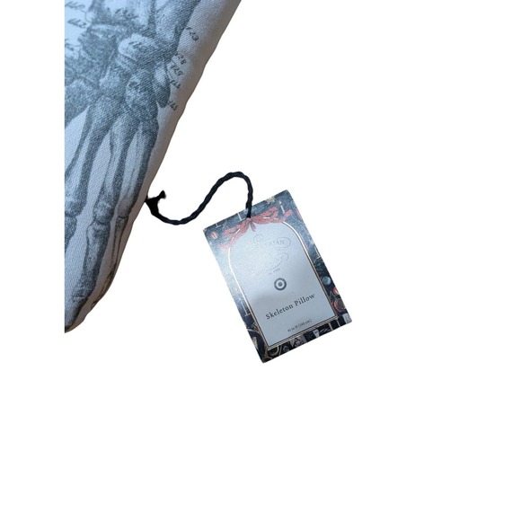 John Derian x Target Halloween Skeleton Bone Daddy Pillow Threshold. 63" - Picture 4 of 4